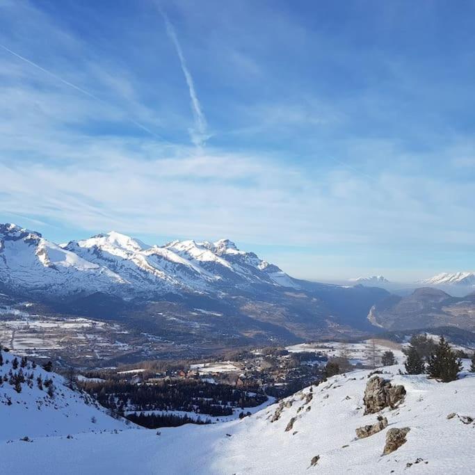 Appartement Au Pied Des Pistes La Joue du Loup Buitenkant foto